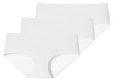 SCHIESSER Damen Panty, 3er Pack - Invisible Cotton, Nahtlos, Vorteilspack