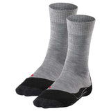 FALKE Damen Socken 2er Pack - Trekking Socken TK 2, Ergonomic, Merinowoll-Mix