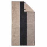 JOOP! Duschtuch - Signature, Walkfrottier, Baumwolle, gestreift