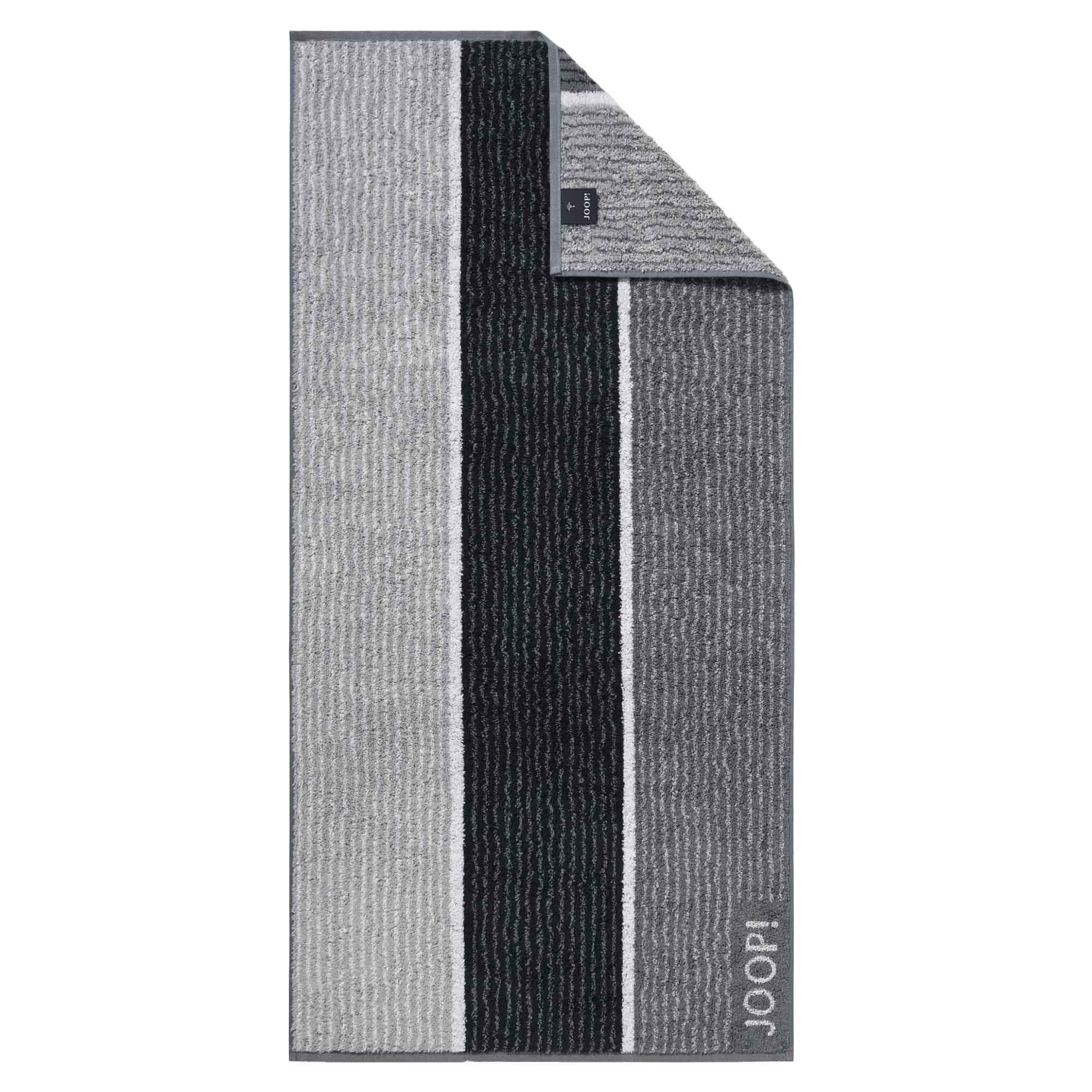 JOOP! Handtuch - Signature, Walkfrottier, Baumwolle, gestreift