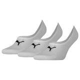 PUMA Unisex Füßlinge, 3er Pack - Footie, einfarbig