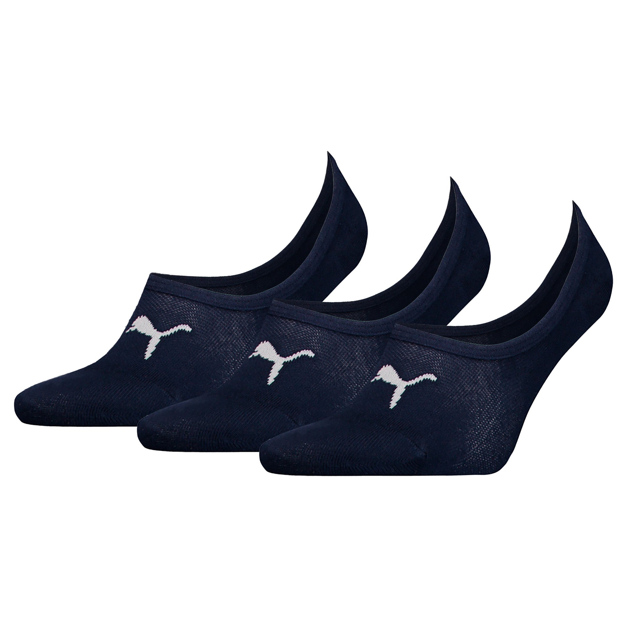 PUMA Unisex Füßlinge, 3er Pack - Footie, einfarbig