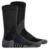 Salomon Unisex Wandersocken, 2er Pack - X Ultra Access Crew, Sportsocken, atmungsaktiv