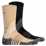 Salomon Unisex Wandersocken, 2er Pack - X Ultra Access Crew, Sportsocken, atmungsaktiv