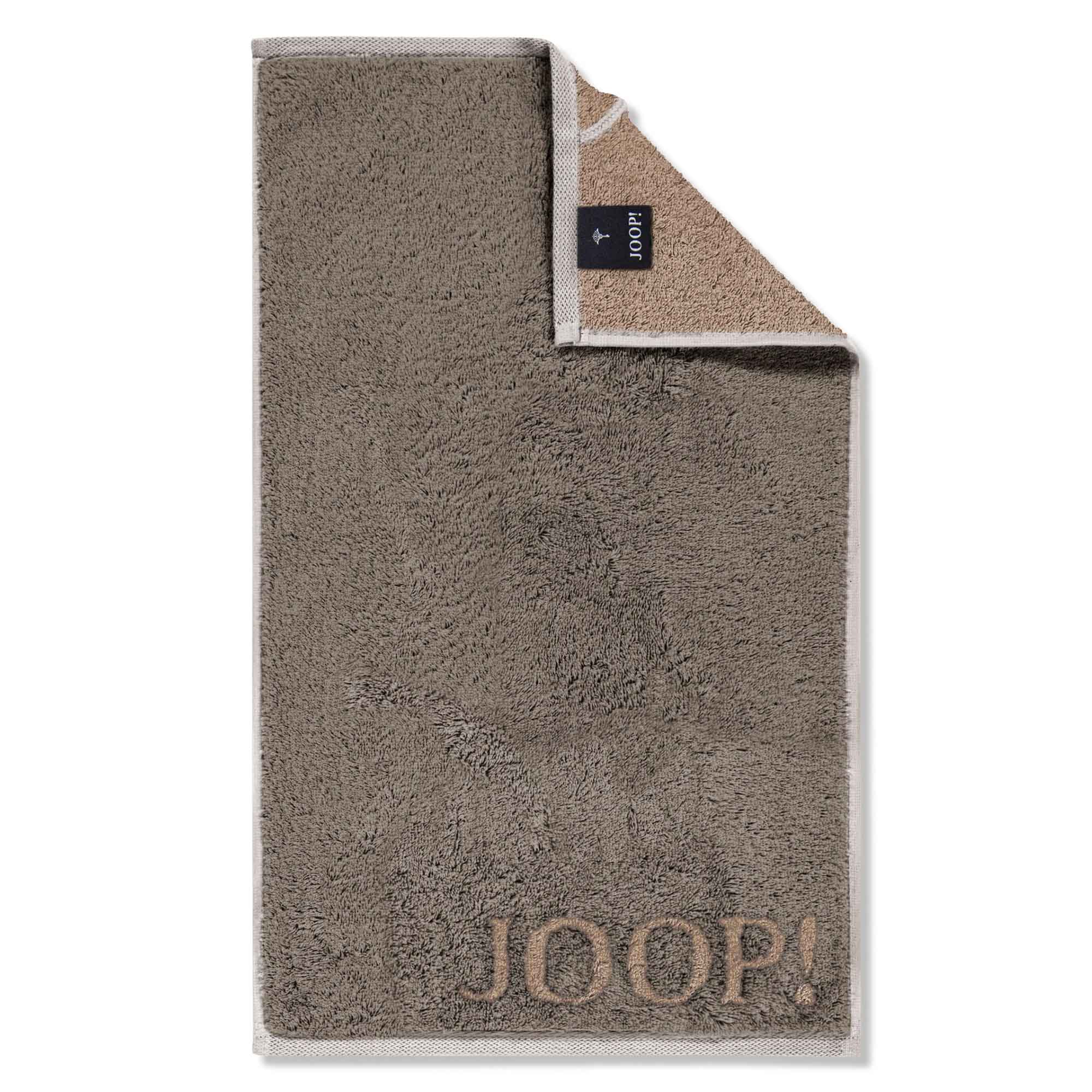 JOOP! Gästetuch - J! Joop! Contour, Doubleface, Wendetuch, Walkfrottier, Baumwolle