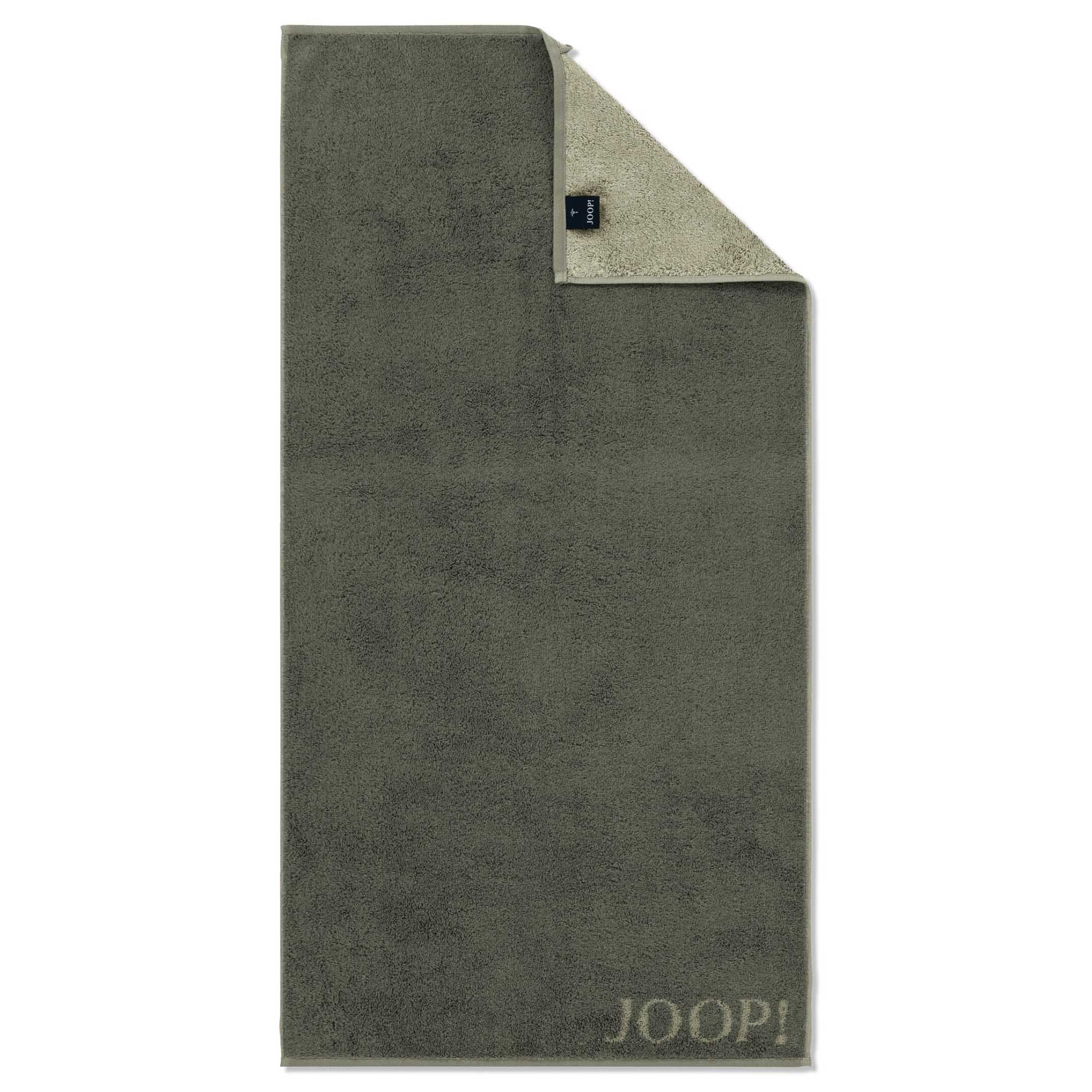 JOOP! Handtuch - J! Joop! Contour, Doubleface, Wendetuch, Walkfrottier, Baumwolle
