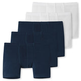 SCHIESSER Jungen Shorts 5er Pack - Unterhose, Pants, uni/gemustert, 98-140