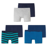 SCHIESSER Jungen Boxerhorts im Pack - Unterhose,Vorteilspack, Pants, Cotton Stretch, 140-176
