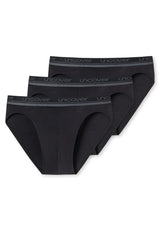 UNCOVER by SCHIESSER Herren Slips im Pack - Vorteilspack, Rio Slip, Serie "Uncover", Logobund