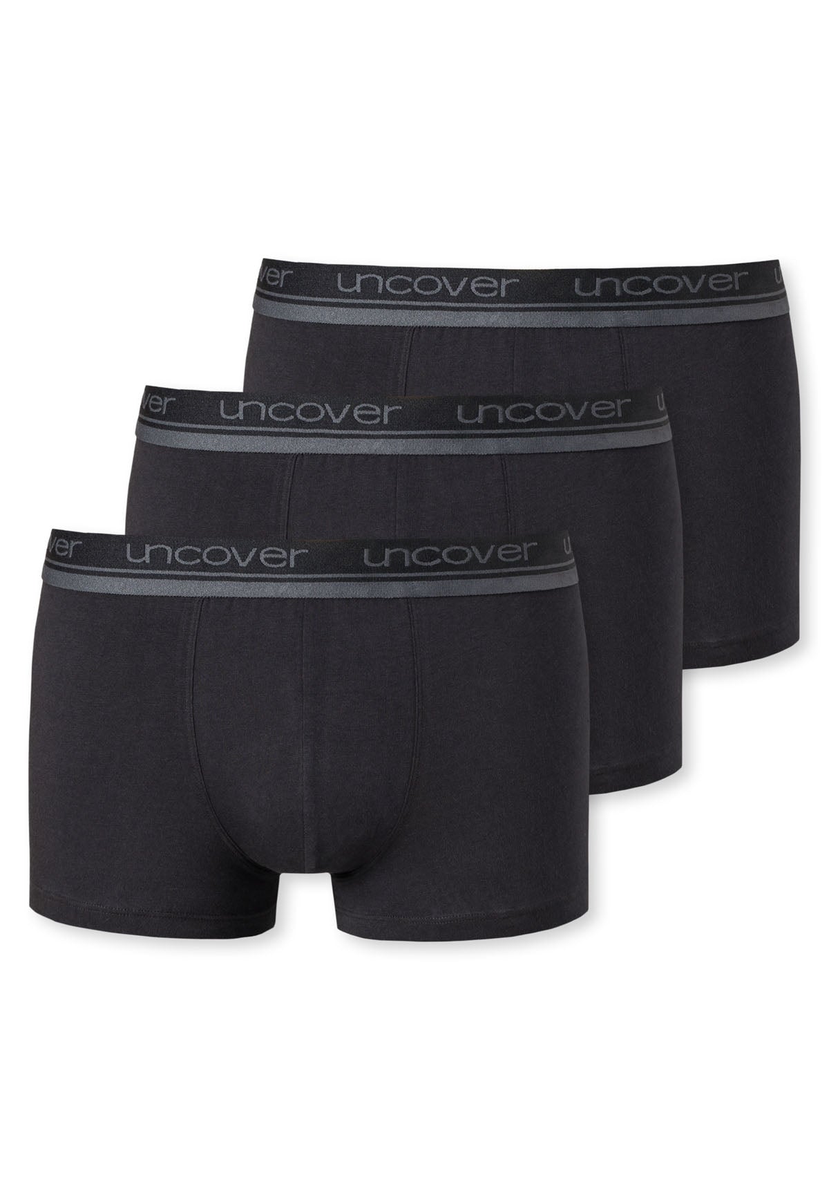 UNCOVER by SCHIESSER Men's Shorts 3-Pack - Series "Uncover", Underpants, S-3XL