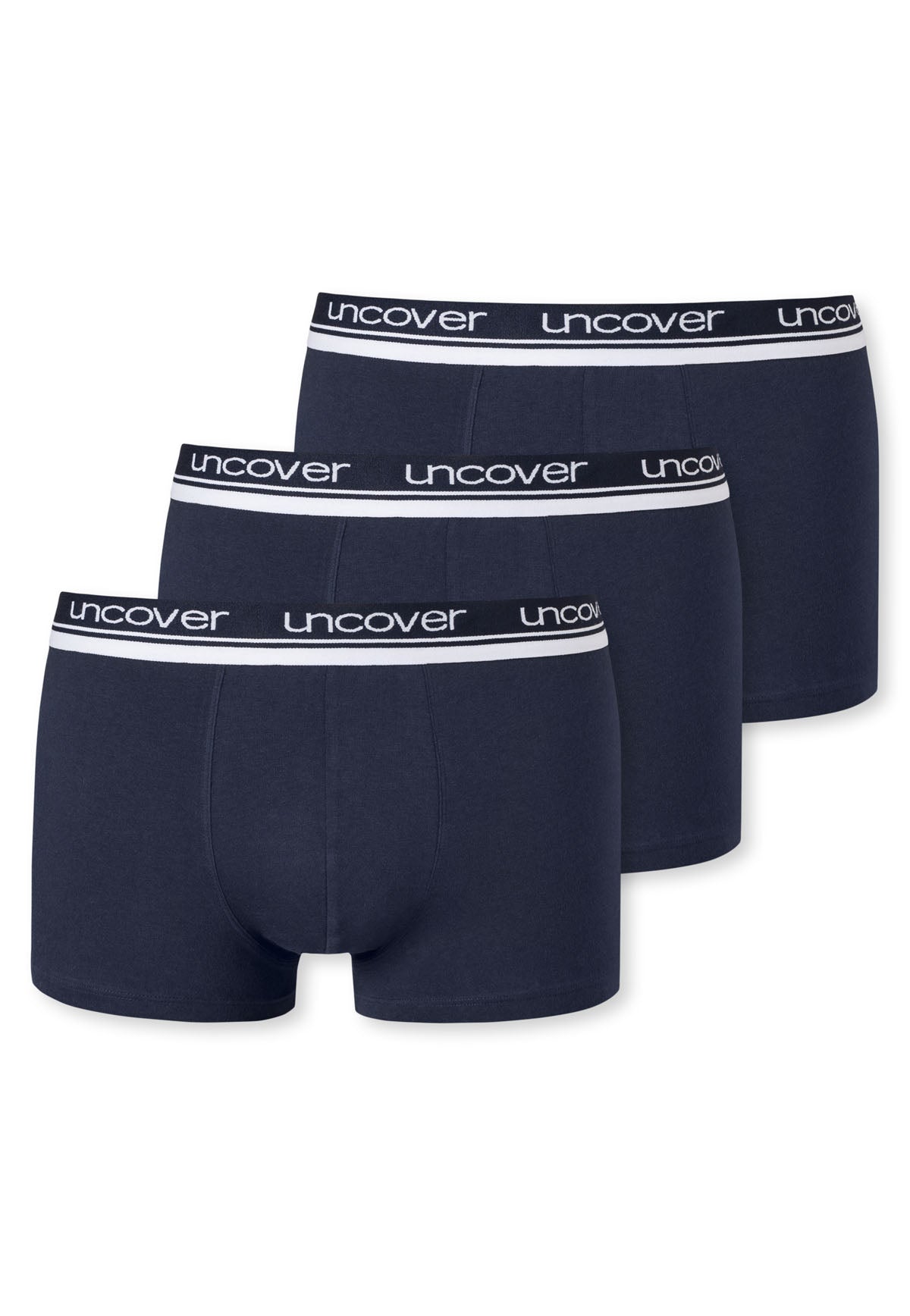 UNCOVER by SCHIESSER Men's Shorts 3-Pack - Series "Uncover", Underpants, S-3XL