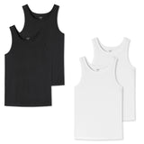 UNCOVER by SCHIESSER Herren Unterhemden im Pack - Vorteilspack, Serie "Uncover", Rundhals