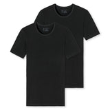 SCHIESSER Men's T-Shirt 2-Pack - Series "95/5", Round Neck, S-XXL
