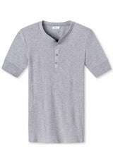 SCHIESSER Revival Herren Shirt - 1/2 Arm, Kurzarm Unterhemd, Karl-Heinz
