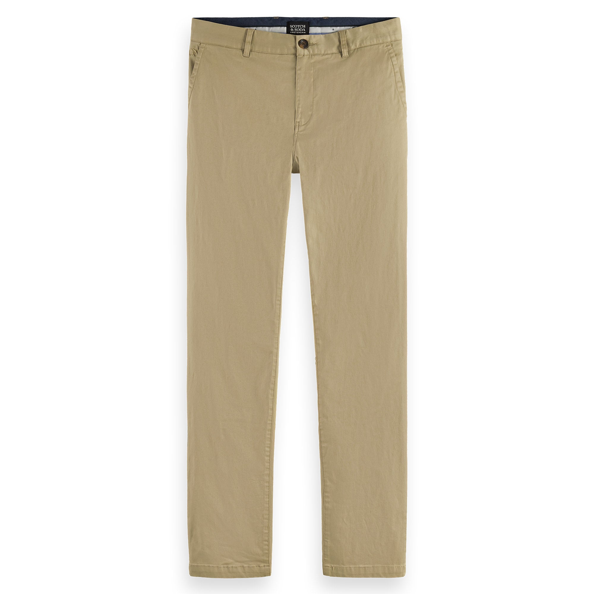 SCOTCH&SODA Herren Chino - Core Stuart, Stretch Cotton, Länge 32