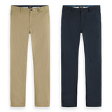SCOTCH&SODA Herren Chino - Core Stuart, Stretch Cotton, Länge 32