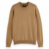 SCOTCH&SODA Herren Pullover - Core, Viskose Pullover, einfarbig