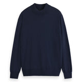 SCOTCH&SODA men's pullover - Core, Dropped Shoulder, pullover, single-coloured