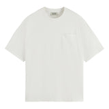 SCOTCH&SODA Herren T-Shirt - Core 3 Crosses Loose Fit Pocket T-Shirt, Rundhals, Kurzarm, einfarbig
