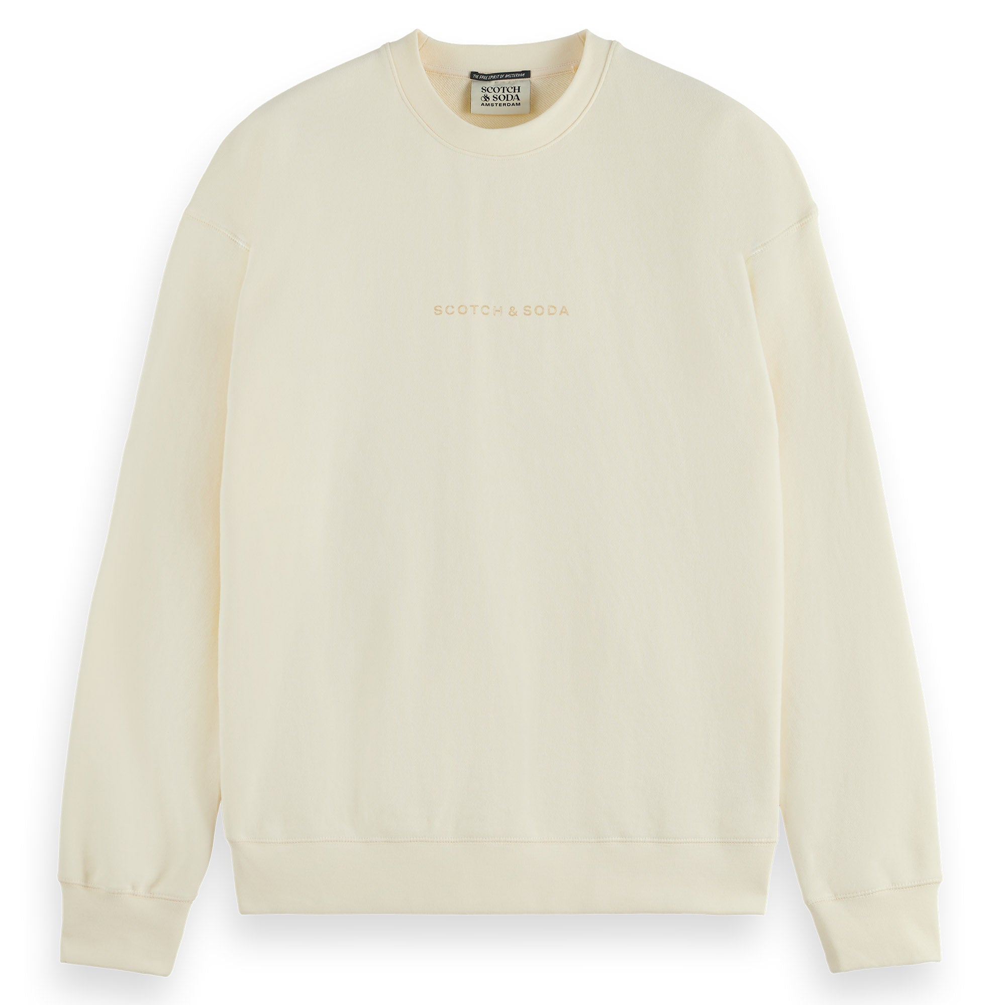 SCOTCH&SODA Men's Sweatshirt - Core, Logo Front Chest Sweat, Oullover, single-coloured