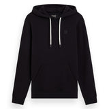 SCOTCH&SODA Herren Hoodie - Core, Logo Sweatshirt, Kapuze, einfarbig, Baumwolle