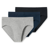 SCHIESSER Herren Slips, 3er Pack - "95/5", Supermini Briefs, Stretch Baumwolle
