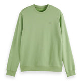 SCOTCH&SODA men's sweatshirt - regular fit, jumper, logo, plain-coloured, cotton
