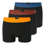 SCHIESSER Herren Boxershorts 3er Pack - Serie "95/5", Unterhose, Logobund