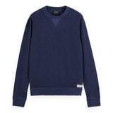 SCOTCH&SODA Men Structured Sweatshirt - Structured sweatshirt, pullover, single-coloured