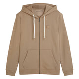 SCOTCH&SODA Herren Sweatjacke -  Logo Badge Zipthrough Hoodie, Regular Fit, Kapuze, Logo, Baumwolle