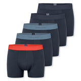 SCHIESSER Herren Boxershorts, 5er Pack - Serie "95/5", Unterhose, Logobund