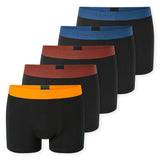 SCHIESSER Herren Boxershorts, 5er Pack - Serie "95/5", Unterhose, Logobund