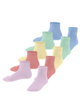 ESPRIT Kids Socks, 5-pack - Sneaker Socks, Solid Color, Organic Cotton