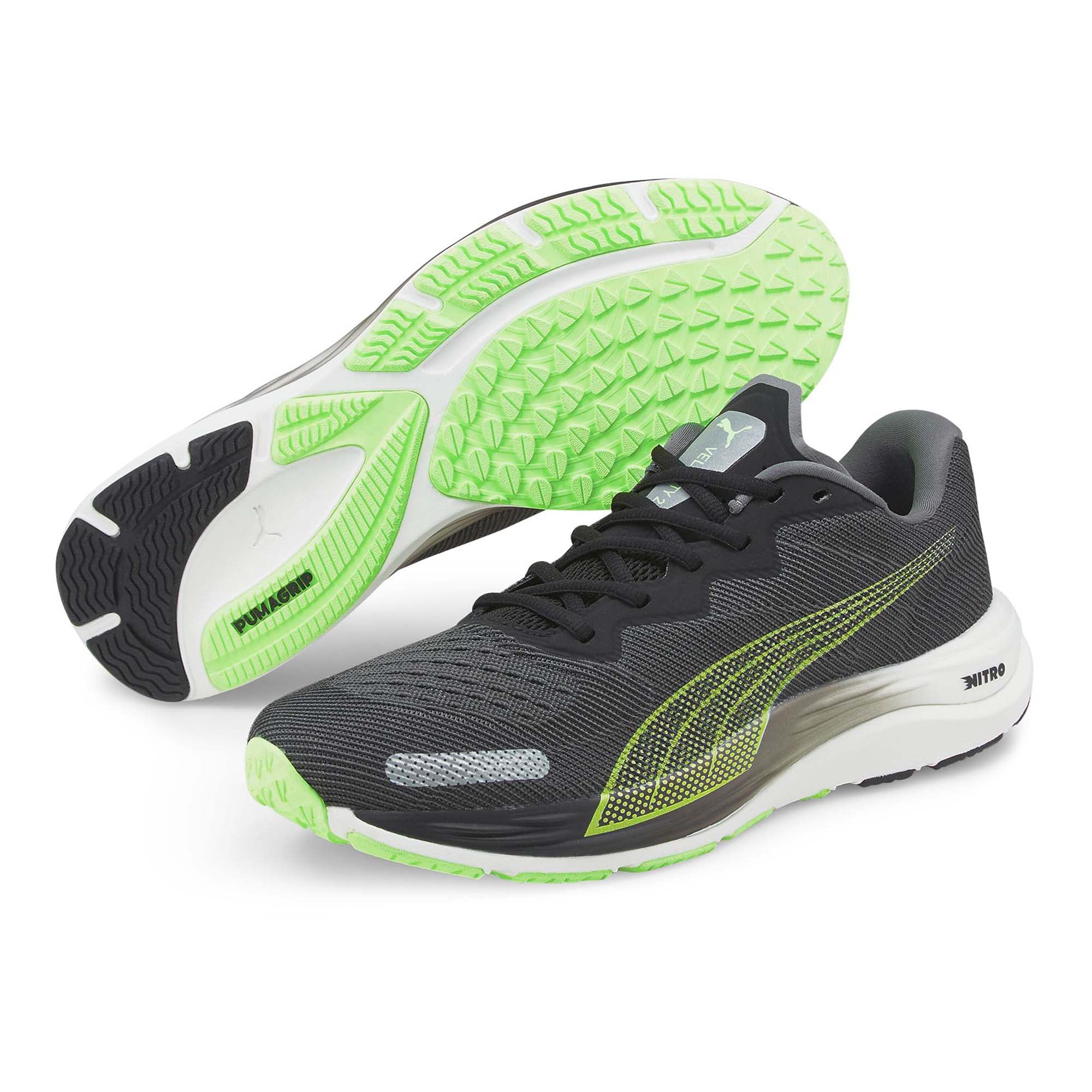 PUMA Herren Laufschuhe - Velocity Nitro 2, Turnschuhe, Sneaker, Sport, Training
