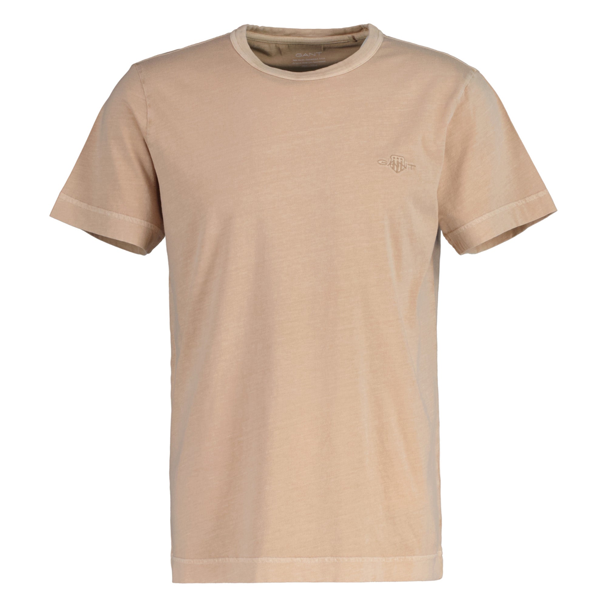 GANT Herren T-Shirt, ausgewaschen - SUNFADED T-SHIRT, Washer, Kurzarm, Rundhals