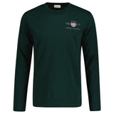 GANT Herren Langarmshirt - REGULAR MEDIUM ARCHIVE SHIELD, Longsleeve, Baumwolle
