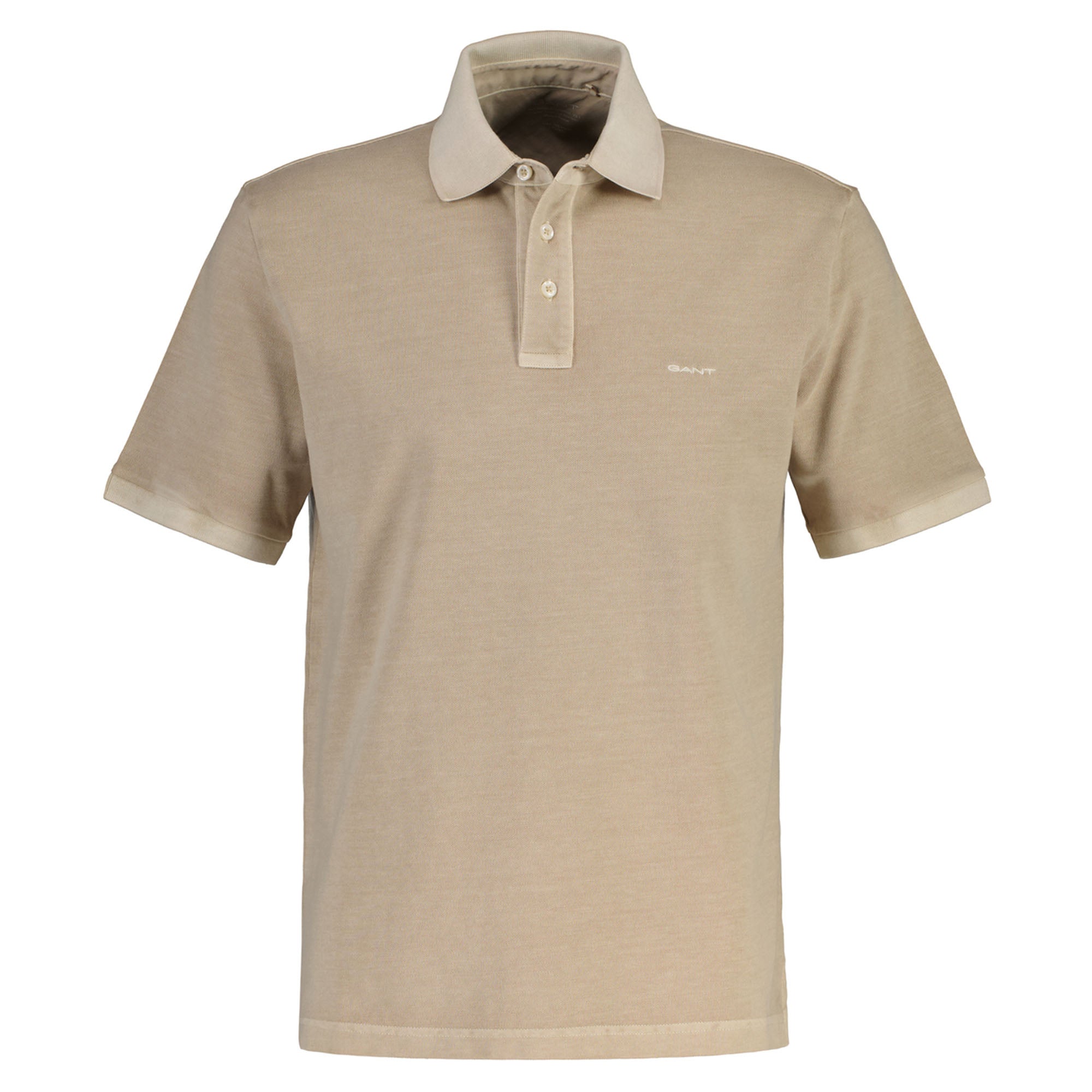 GANT Herren Poloshirt, ausgewaschen - SUNFADED POLO, Washer, Kurzarm, Knopfleiste