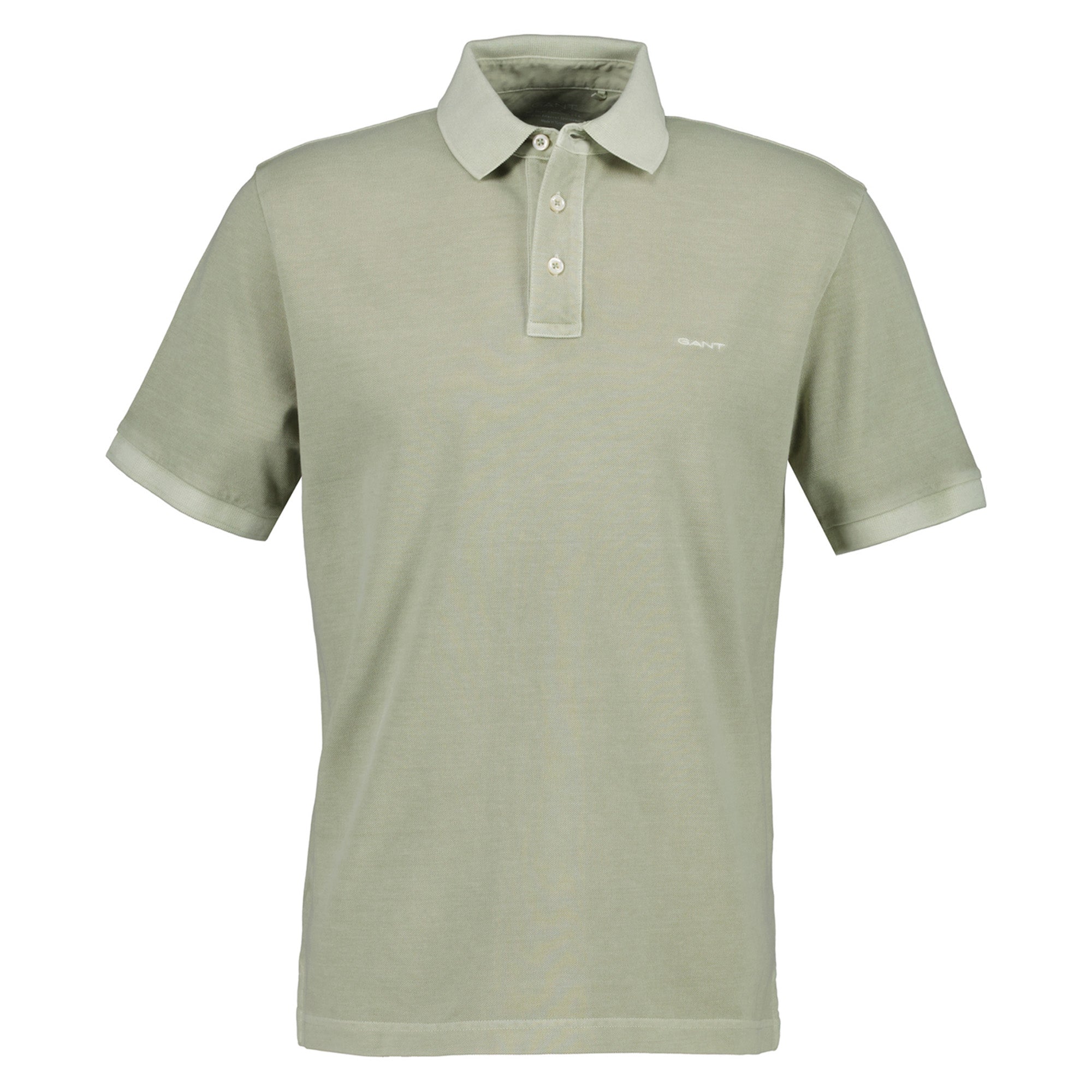 GANT Herren Poloshirt, ausgewaschen - SUNFADED POLO, Washer, Kurzarm, Knopfleiste