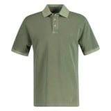 GANT Herren Poloshirt, ausgewaschen - SUNFADED POLO, Washer, Kurzarm, Knopfleiste