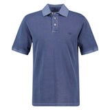 GANT Herren Poloshirt, ausgewaschen - SUNFADED POLO, Washer, Kurzarm, Knopfleiste