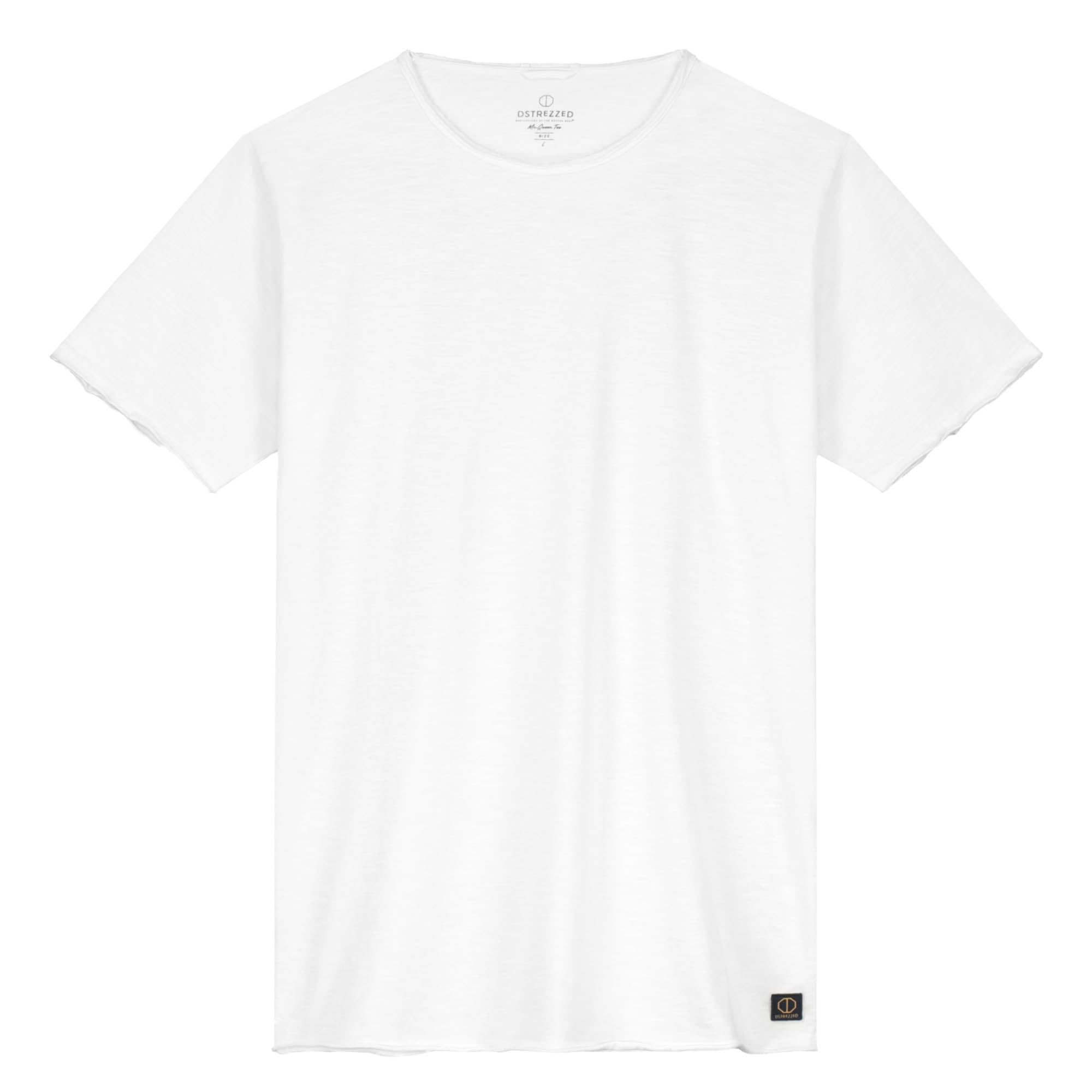 DSTREZZED Herren T-Shirt - Mc Queen, Rundhals, Slub Jersey, Baumwolle, einfarbig