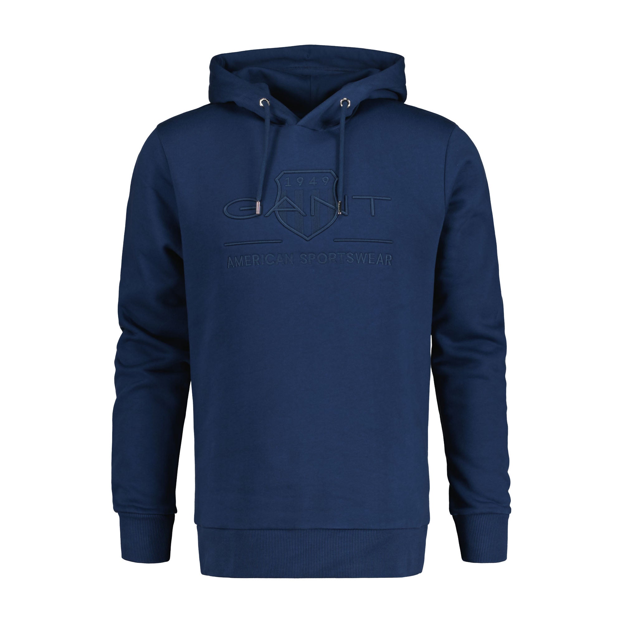 GANT Herren Hoodie - REGULAR TONAL SHIELD HOODIE, Kapuzen-Sweatshirt, Logo
