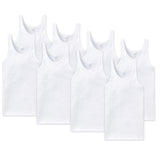 Undershirts by SCHIESSER in pack of 8, men, double rib or fine rib