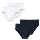 SCHIESSER Herren Slips 2er Pack -  Feinripp, Sportslip, Cotton Essentials