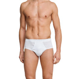 SCHIESSER Herren Slips 2er Pack - Doppelripp, Sportslip, Cotton Essentials