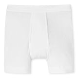 SCHIESSER Men's boxer shorts with fly - ‘Essentials’, underwear, double rib, cotton
