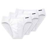 SCHIESSER Herren Slip 3er Pack - Supermini, Rio-Slip, Essentials, Cotton Stretch