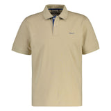 GANT Herren Poloshirt - REGULAR CONTRAST PIQUE RUGGER, Knopfleiste, Cotton Stretch