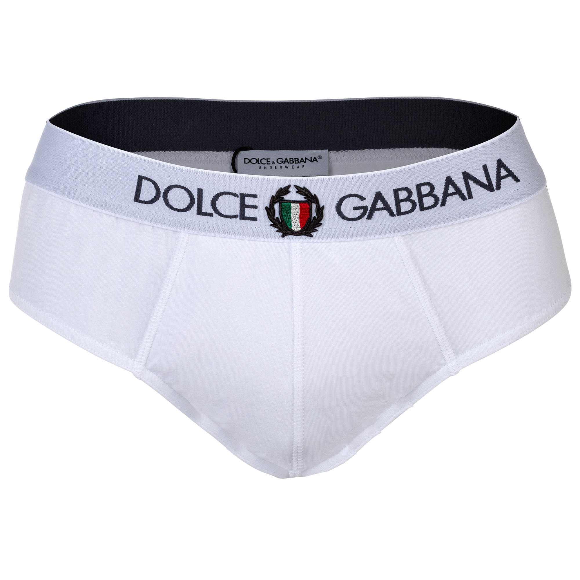 DOLCE & GABBANA Herren Slip - Slip Medio, Stretch Baumwolle