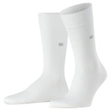 Burlington Herren Socken - DUBLIN, Kurzstrumpf, Logo, One Size, einfarbig